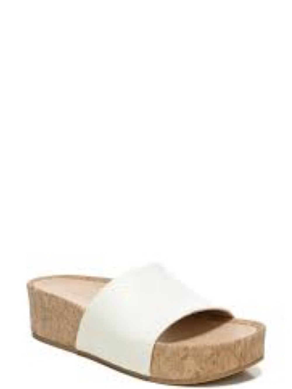 Veronica Beard Dresdyn Platform Slide Sandal Mock Croc White Size 8.5 - Picture 5 of 10